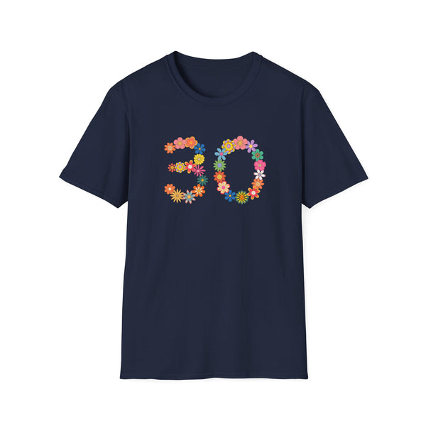 30 Groovy Flowers ERA 64000 T-Shirt