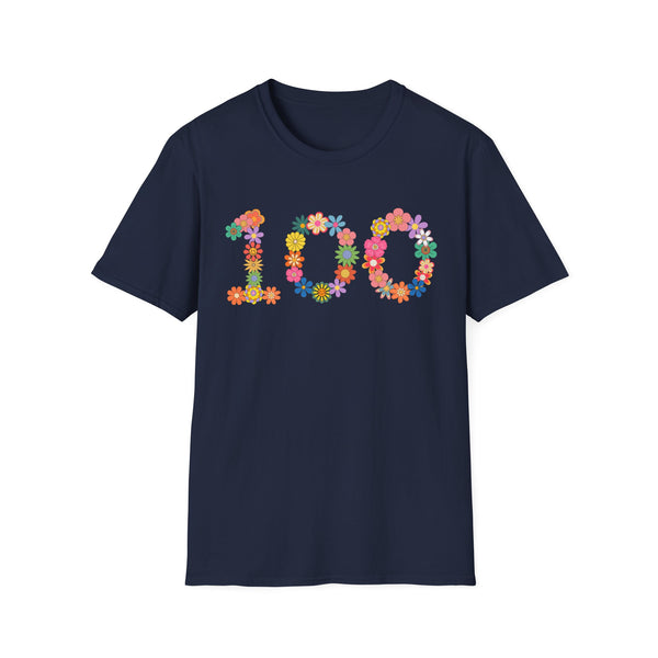100 Groovy Flowers ERA 64000 T-Shirt